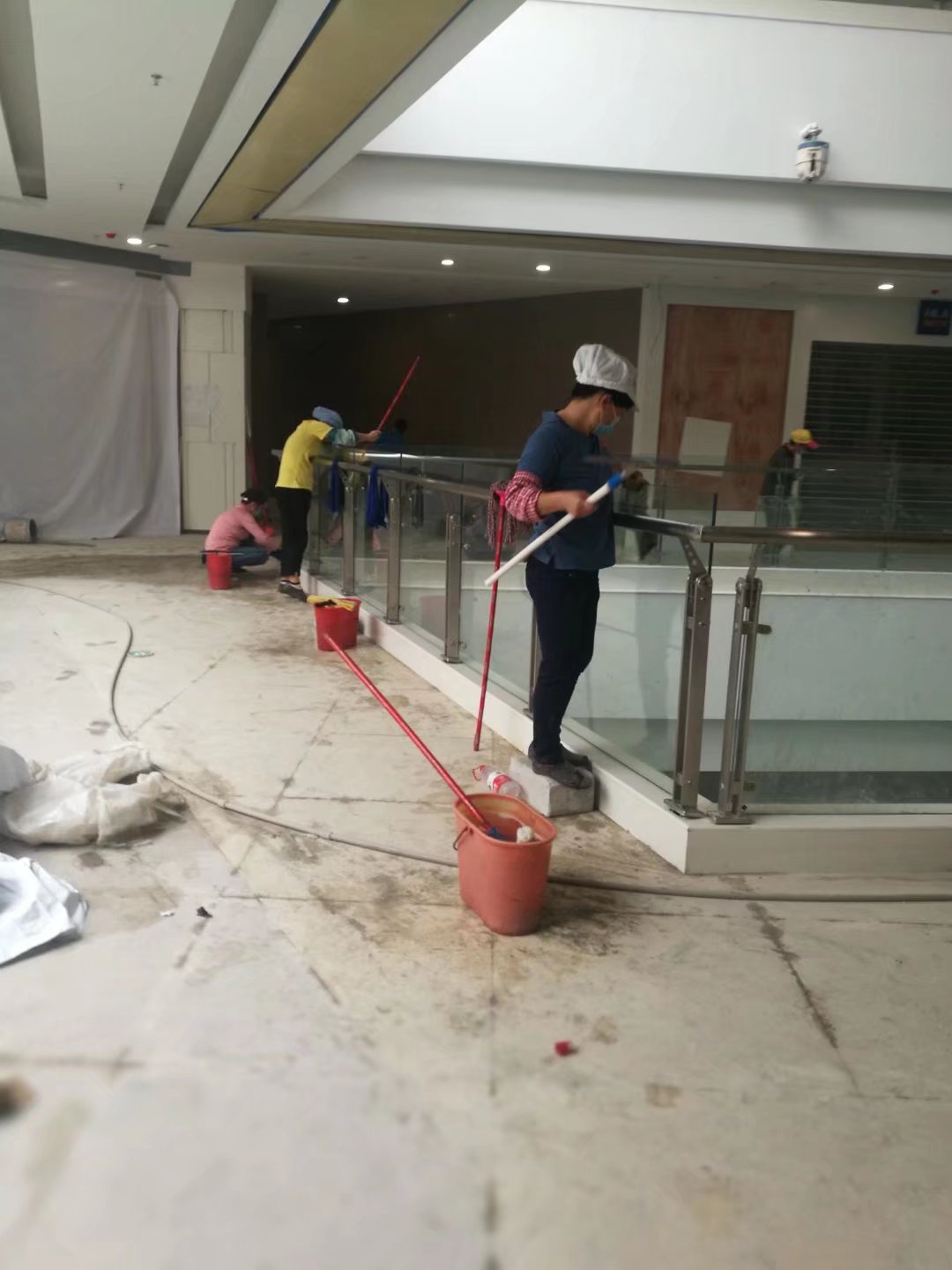 物业开荒清洁安全注意事项